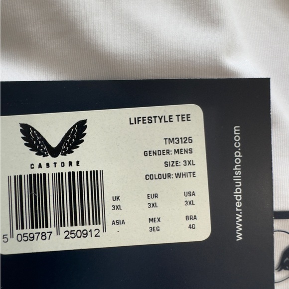 ORACLE RED BULL RACING MENS TEE WHITE - Picture 3 of 8